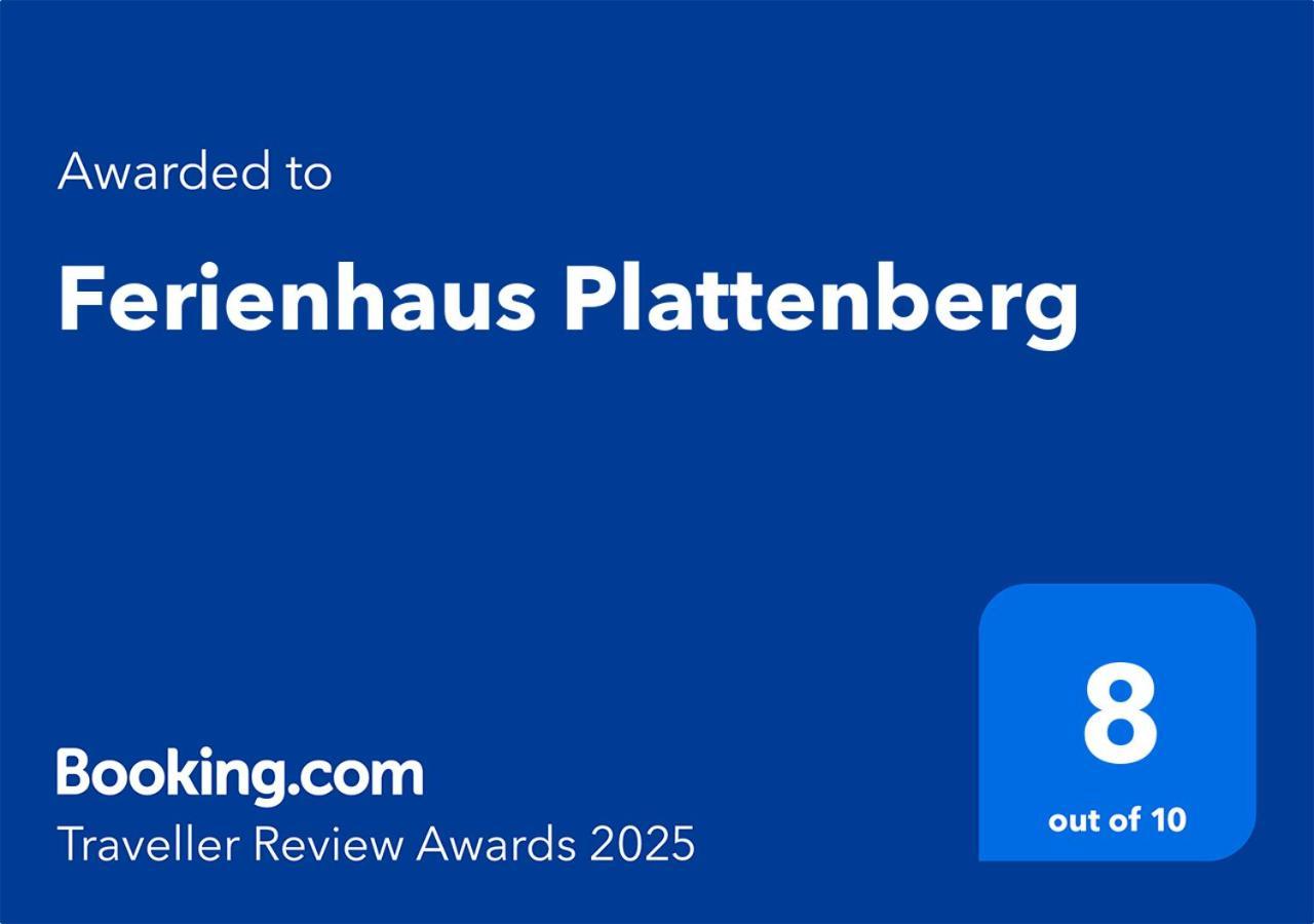 Ferienhaus Plattenberg バート・エーンハウゼン エクステリア 写真